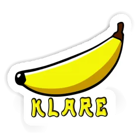 Sticker Banana Kläre Image