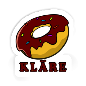 Kläre Sticker Doughnut Image