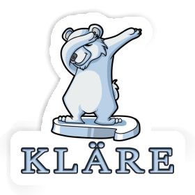 Sticker Bear Kläre Image
