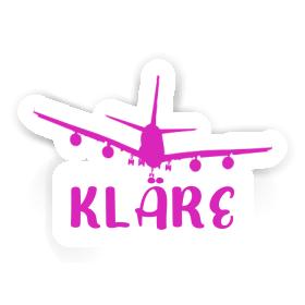 Airplane Sticker Kläre Image