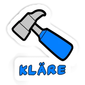 Kläre Sticker Gavel Image