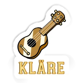 Autocollant Guitare Kläre Image