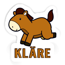 Horse Sticker Kläre Image