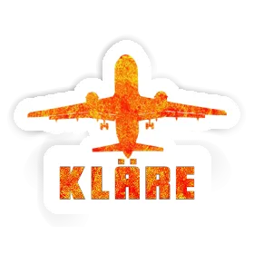Sticker Kläre Jumbo-Jet Image