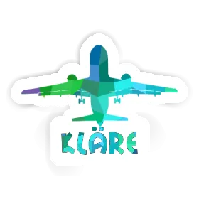 Sticker Kläre Jumbo-Jet Image