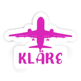 Sticker Kläre Jumbo-Jet Image