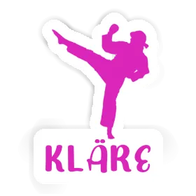 Autocollant Kläre Karatéka Image