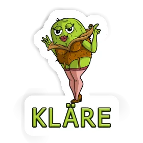 Kläre Sticker Kiwi Image