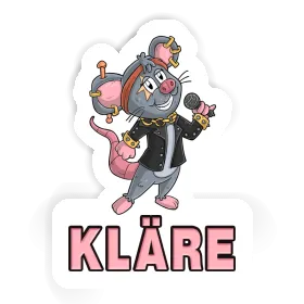 Sticker Singer Kläre Image