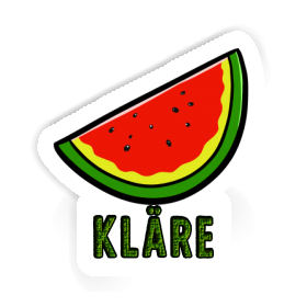 Kläre Sticker Watermelon Image