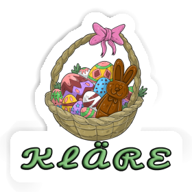 Nid de Pâques Autocollant Kläre Image