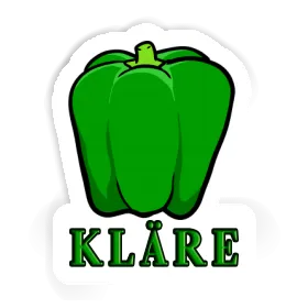 Sticker Kläre Pepper Image