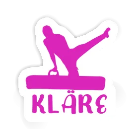 Autocollant Gymnaste Kläre Image