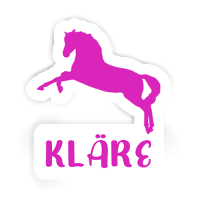 Sticker Horse Kläre Image