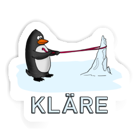 Kläre Sticker Penguin Image