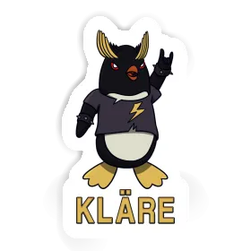 Pingouin Autocollant Kläre Image