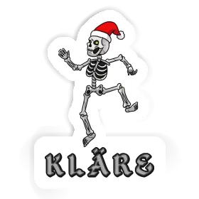 Sticker Skeleton Kläre Image