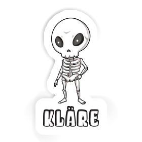 Kläre Sticker Alien Image