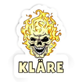 Kläre Sticker Firehead Image