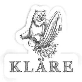 Sticker Surfer Kläre Image