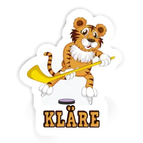 Kläre Sticker Tiger Image