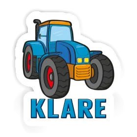 Sticker Tractor Kläre Image