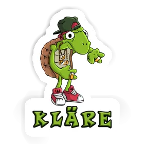 Tortue Hip Hop Autocollant Kläre Image