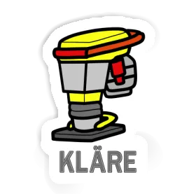 Pilon vibrant Autocollant Kläre Image