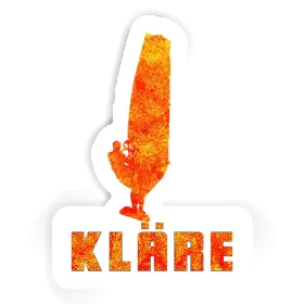 Kläre Sticker Windsurfer Image