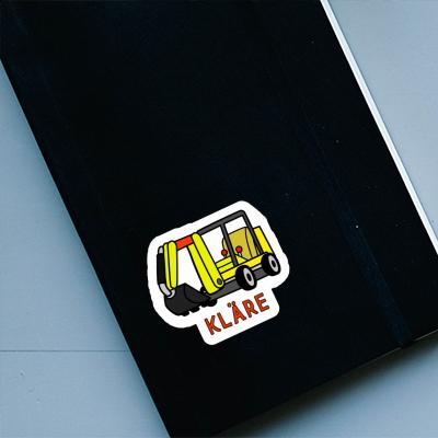Minibagger Sticker Kläre Notebook Minibagger Sticker Kläre Gift package Image