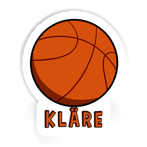 Kläre Sticker Basketball Laptop Kläre Sticker Basketball Laptop Image