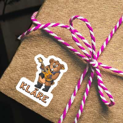Kläre Sticker Rocker Bear Notebook Kläre Sticker Rocker Bear Notebook Image