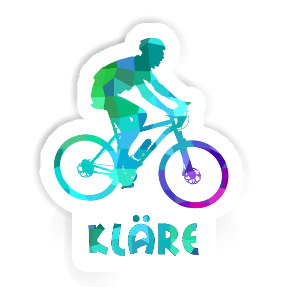 Sticker Kläre Biker Notebook Sticker Kläre Biker Gift package Image