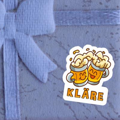 Sticker Beer Kläre Notebook Sticker Beer Kläre Gift package Image