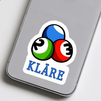Sticker Billiard Ball Kläre Notebook Sticker Billiard Ball Kläre Notebook Image
