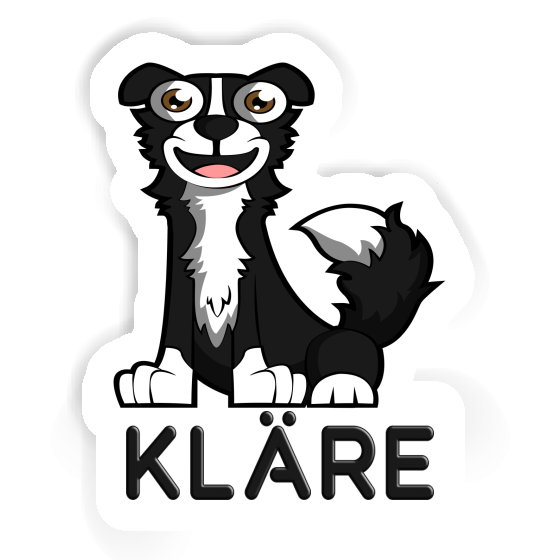Autocollant Kläre Border Collie Laptop Image