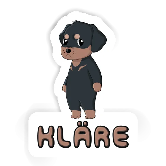 Sticker Kläre Rottweiler Laptop Sticker Kläre Rottweiler Laptop Image