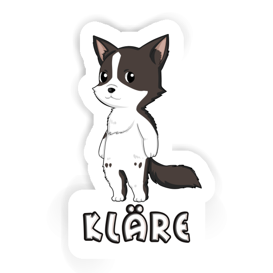 Autocollant Collie border Kläre Notebook Autocollant Collie border Kläre Gift package Image