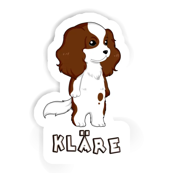 Cavalier King Charles Spaniel Autocollant Kläre Notebook Cavalier King Charles Spaniel Autocollant Kläre Gift package Image