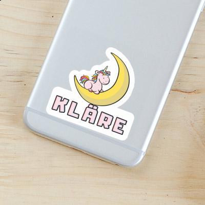 Kläre Sticker Moon Unicorn Notebook Kläre Sticker Moon Unicorn Gift package Image