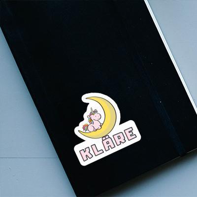 Kläre Sticker Moon Unicorn Laptop Kläre Sticker Moon Unicorn Laptop Image