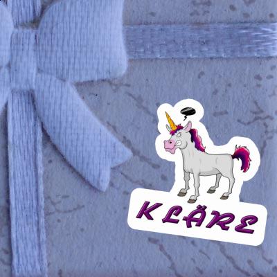 Sticker Kläre Angry Unicorn Notebook Sticker Kläre Angry Unicorn Notebook Image