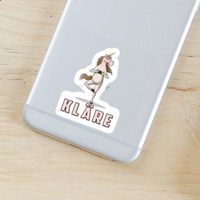 Sticker Unicorn Kläre Notebook Sticker Unicorn Kläre Gift package Image