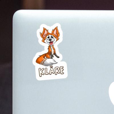 Fuchs Sticker Kläre Laptop Fuchs Sticker Kläre Laptop Image