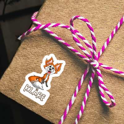 Fuchs Sticker Kläre Notebook Fuchs Sticker Kläre Gift package Image