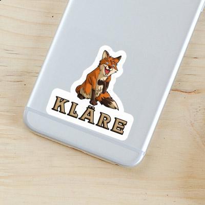 Sticker Fox Kläre Sticker Fox Kläre Image