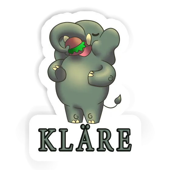 Autocollant Éléphant Kläre Image