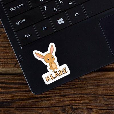 Kläre Sticker Rabbit Notebook Kläre Sticker Rabbit Notebook Image