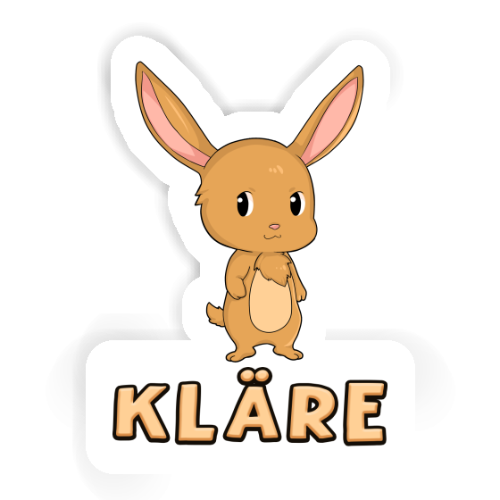 Kläre Sticker Rabbit Notebook Kläre Sticker Rabbit Gift package Image