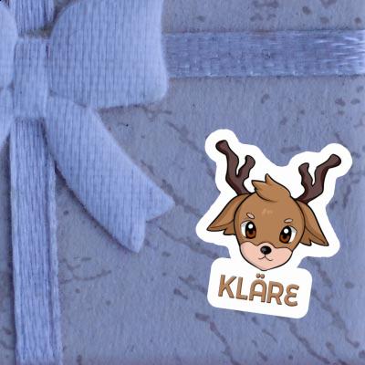 Kläre Aufkleber Hirsch Notebook Kläre Aufkleber Hirsch Gift package Image